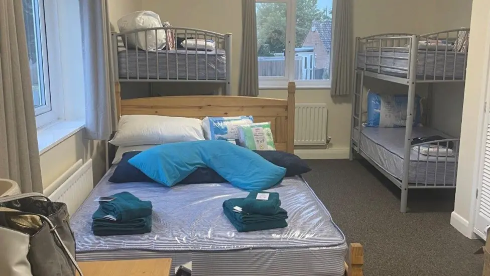 Homeless centre room